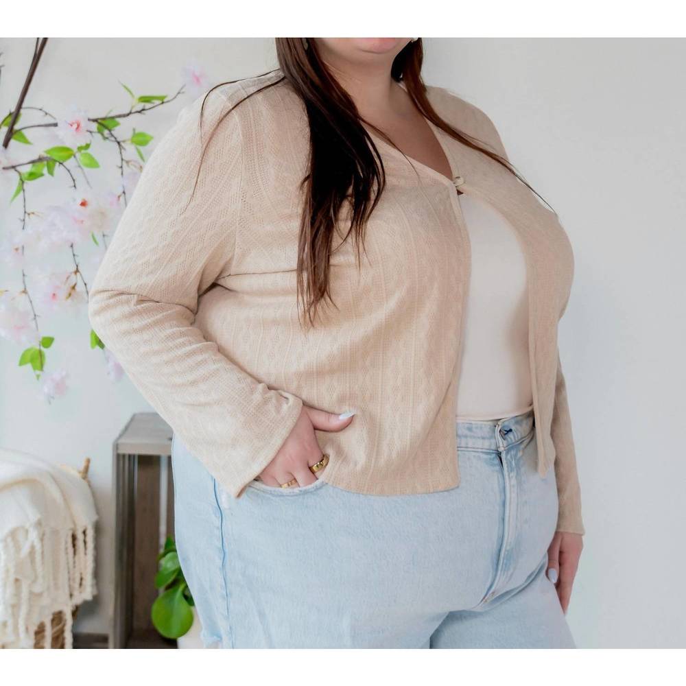 NEW NLT brunch cardigan in beige